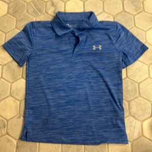 Boys size 7 Under Armour polo
